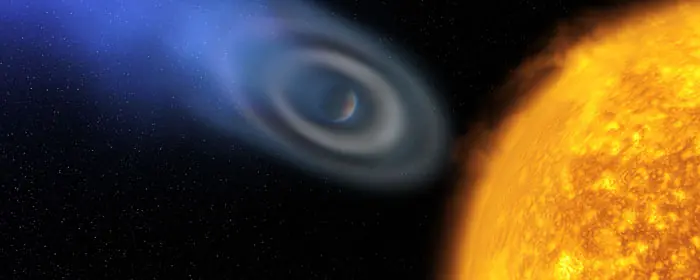 Detectan un planeta que se evapora