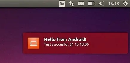 Notificaciones de Android en Ubuntu con LinConnec