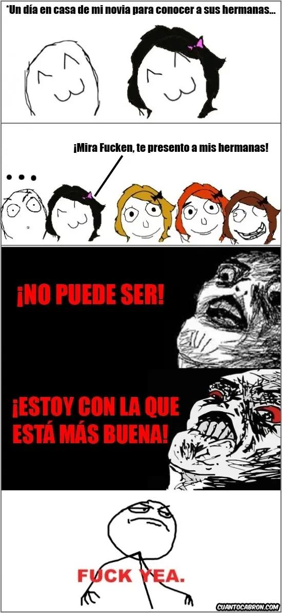 Un saludo al viernes con unos ragecomics
