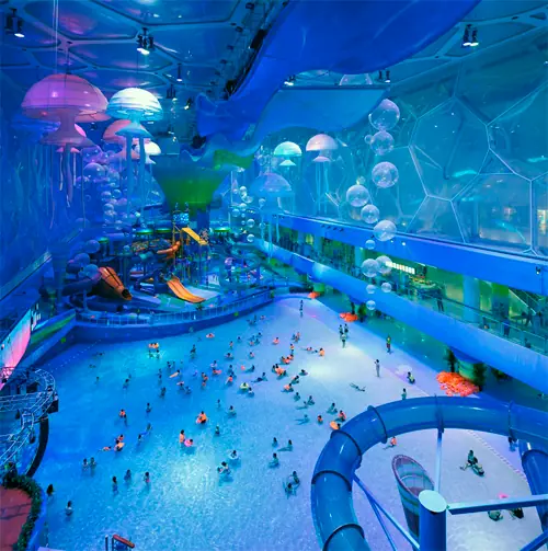 El "water cube" de Pekín reconvertido en Parque A