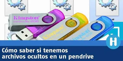 sabes si tenes archivos ocultos en un pendrive?