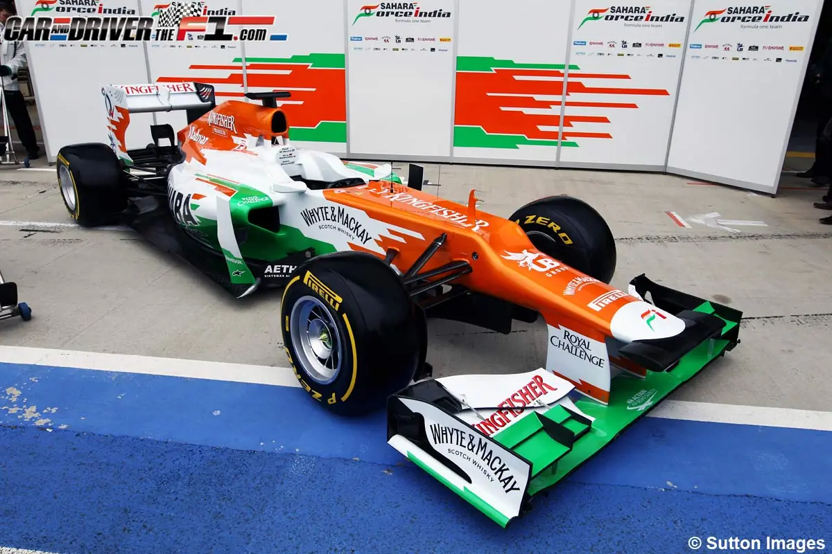 Sahara Force India presenta su VJM05 de 2012