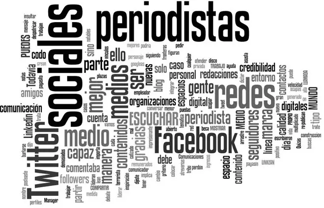 Periodistas en las redes sociales