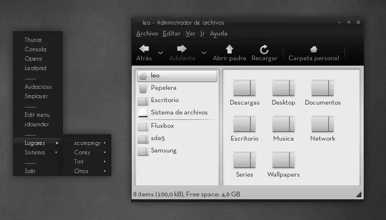 Perfect elfin v4 (Tema fluxbox)