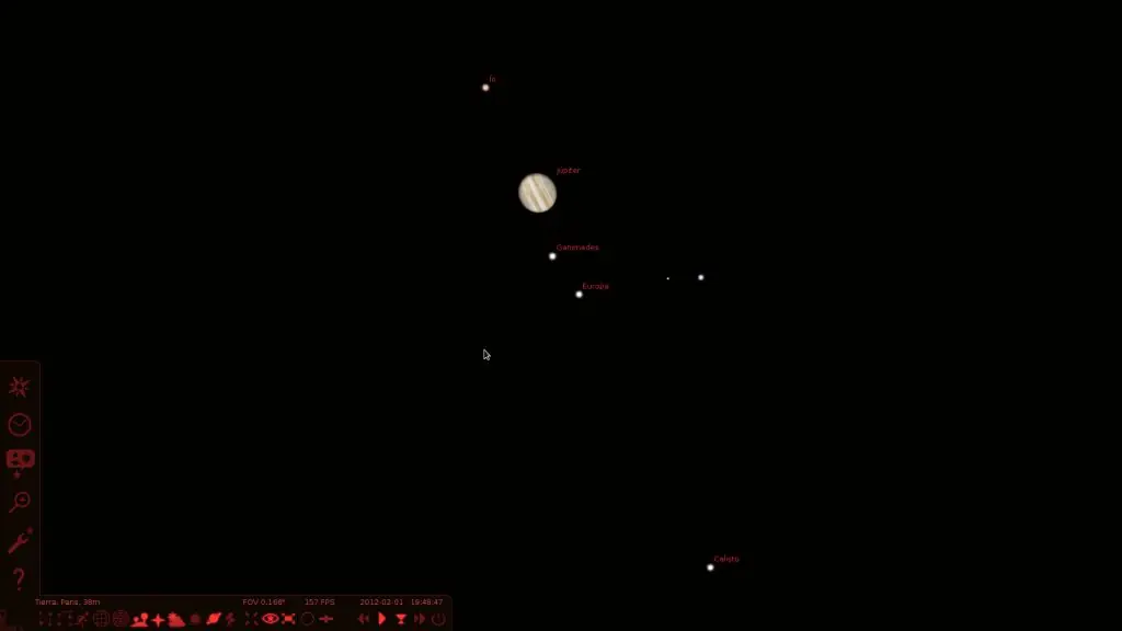 mapa de las estrellas