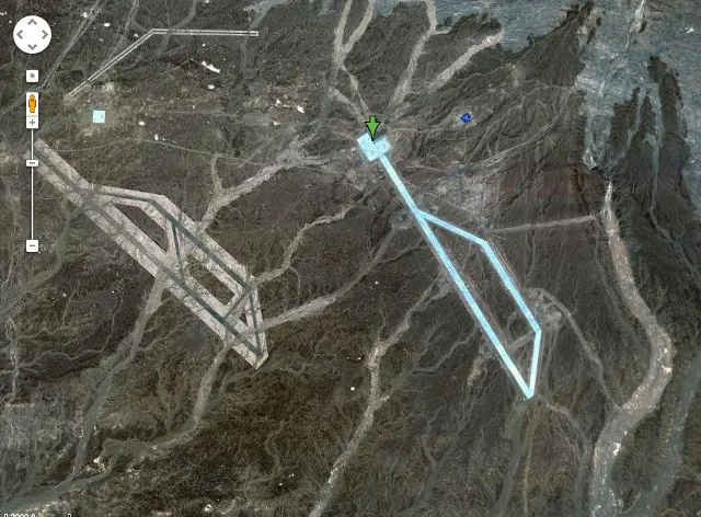 Misteriosas estructuras en el Desierto Chino