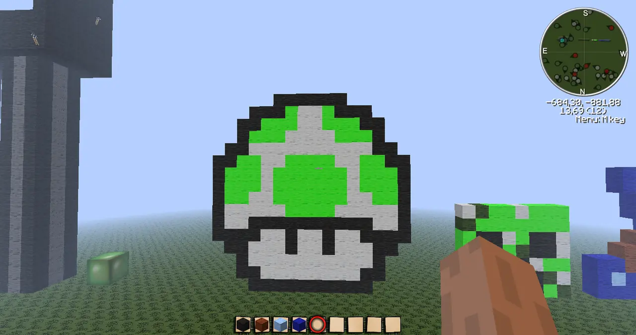 Arte En Minecraft! 1° Parte!
