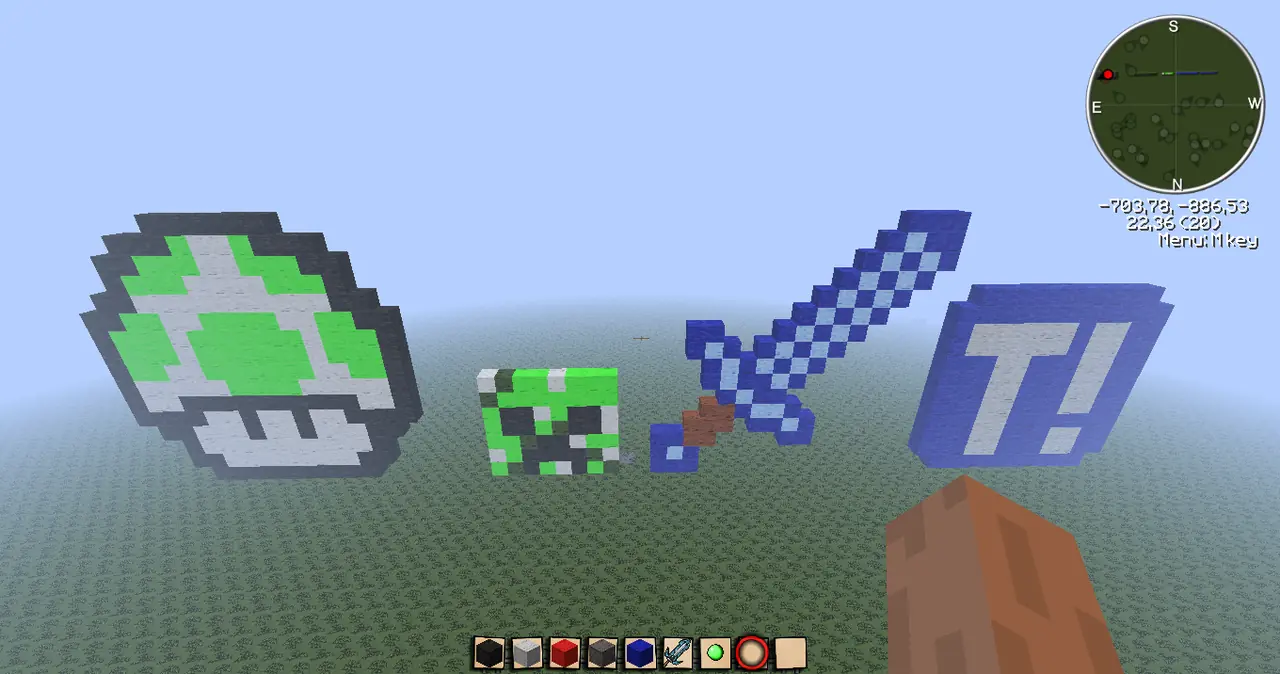 Arte En Minecraft! 1° Parte!