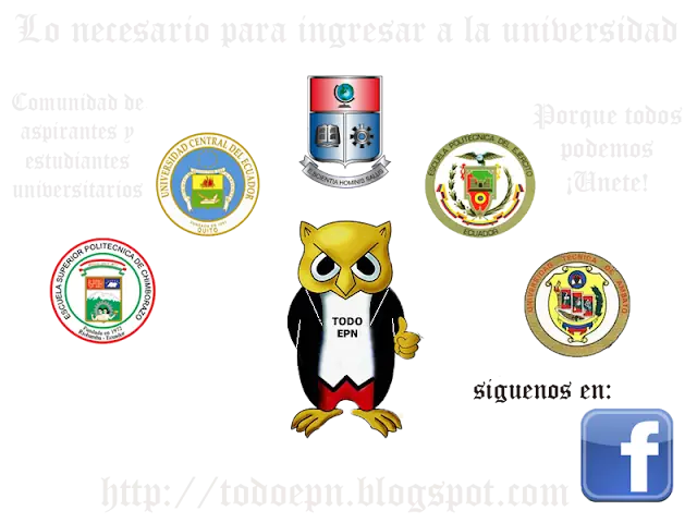 Todo epn lo necesario para ingresar a la Escuela Politécnic
