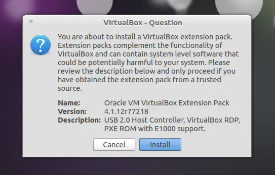 virtualbox