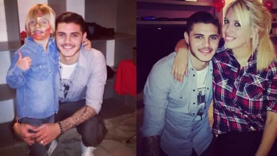 Wanda, Icardi y López juntos
