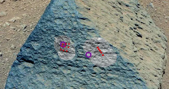 Curiosity encuentra un tipo de roca que no había sido vista