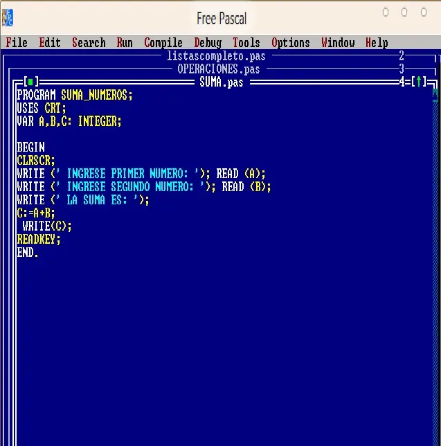 turbo pascal