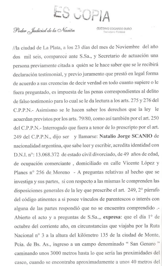 La desaparición de Julio López, una operación kirchnerist
