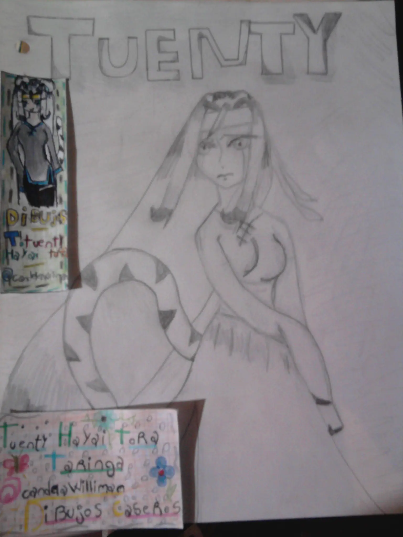 Dibujos caseros hechos por mi