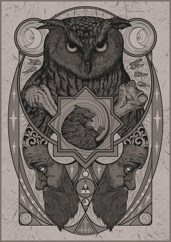 Nikita Kaun, ilustración rusa
