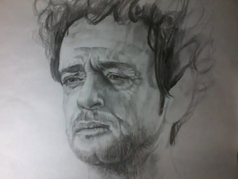 gustavo cerati dibujo