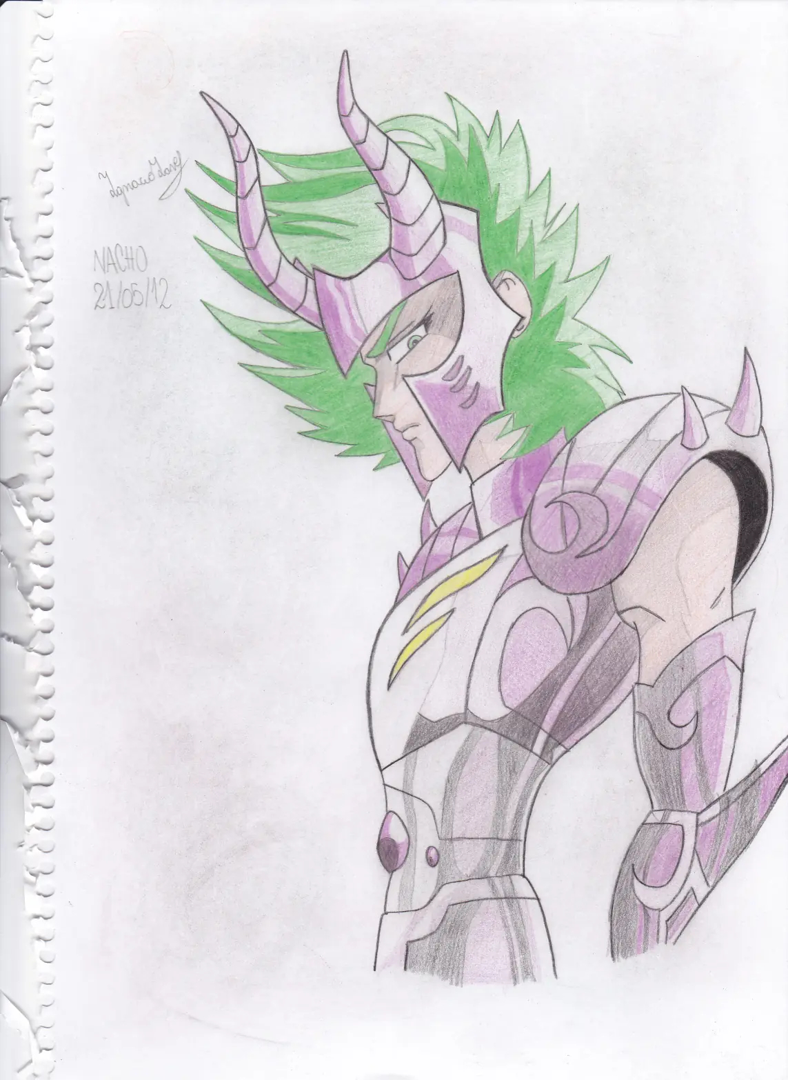 dibujo a color shura!