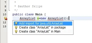 Clase ArrayList