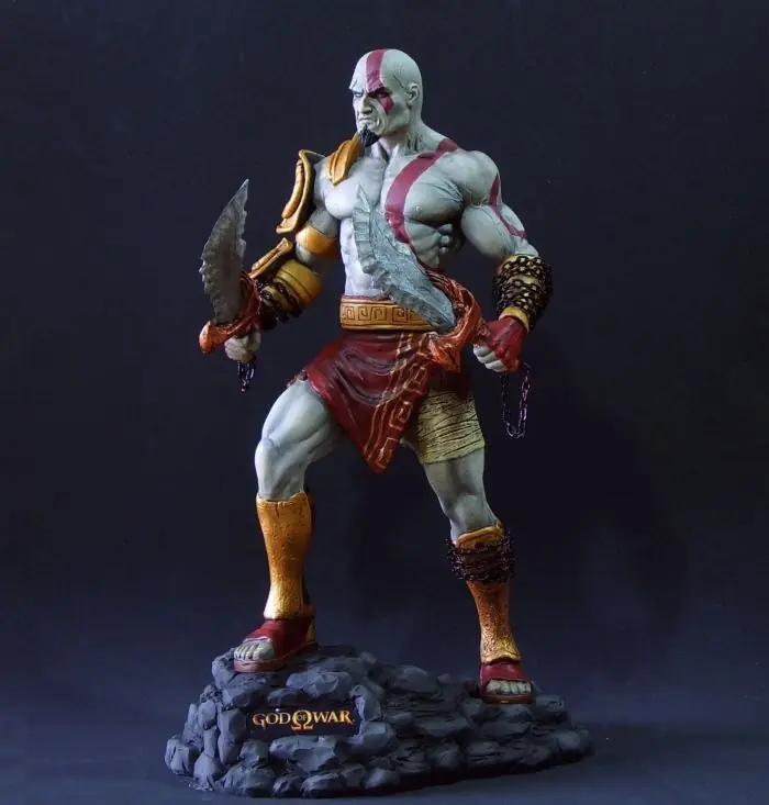 Escultura de Kratos God Of War por DDG