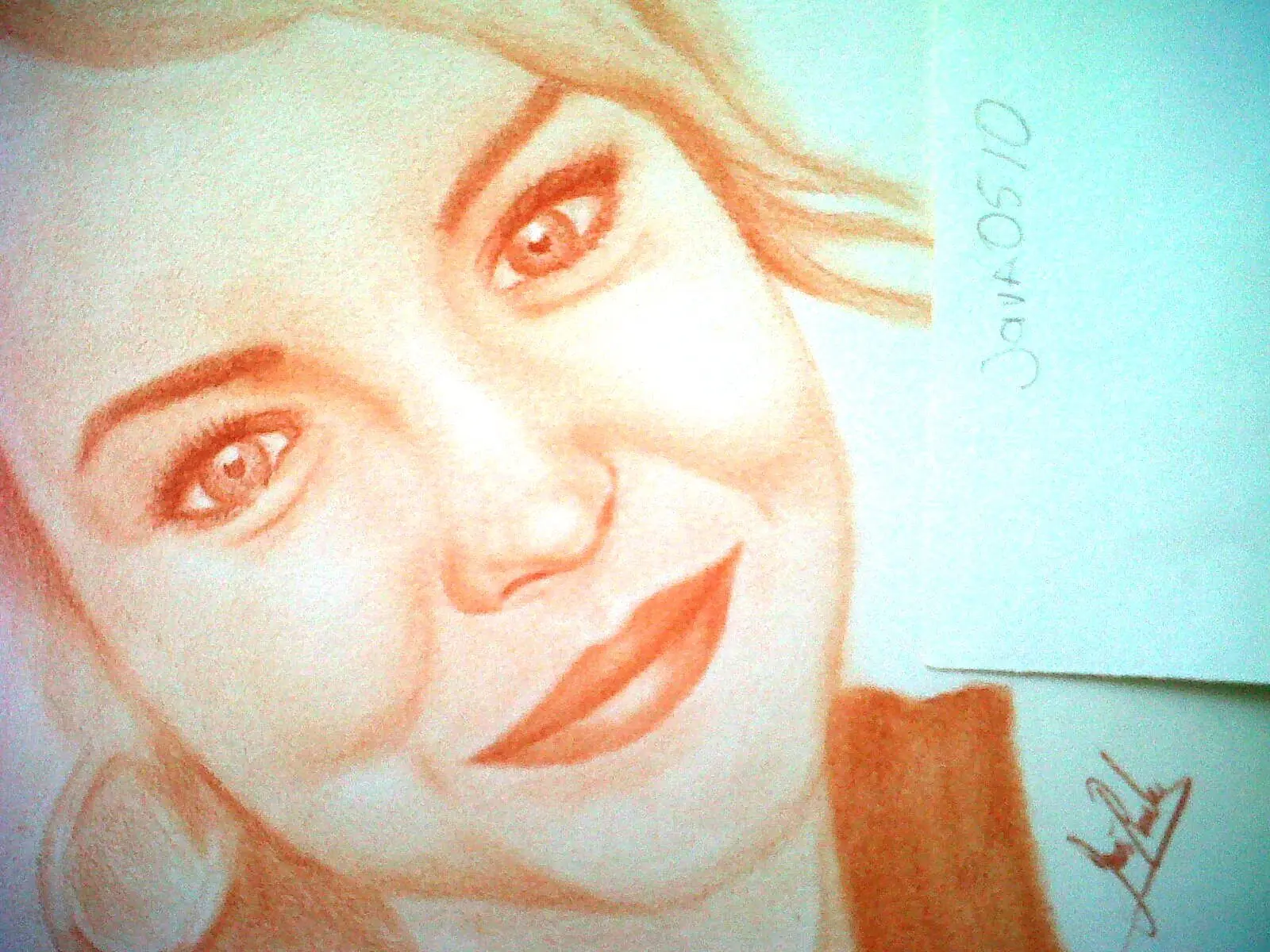 Dibujo en Lápiz Sepia