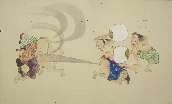 El letal pedo japonés. ¡Los pedosamurais!