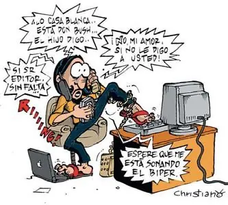 10 razones para no andar con un periodista