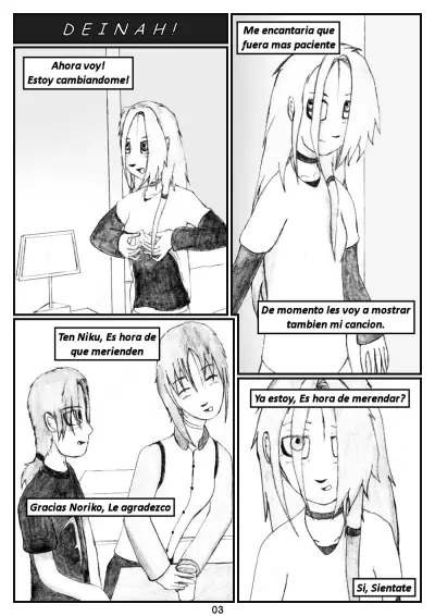 Deinah (Manga Propio) / Cap. 2 - El Escape