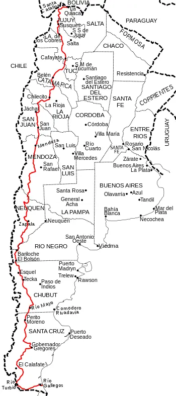 La Ruta Nacional N° 40