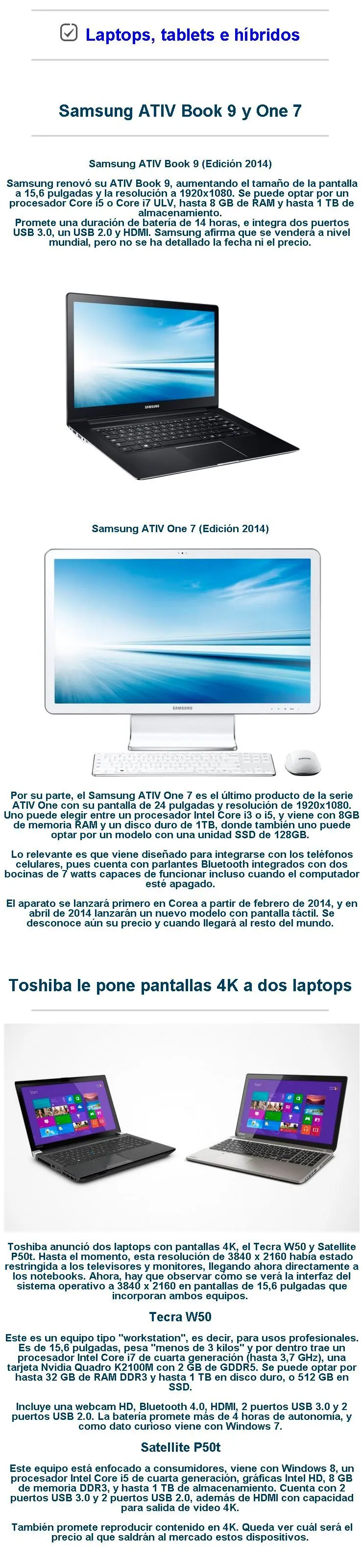 novedades