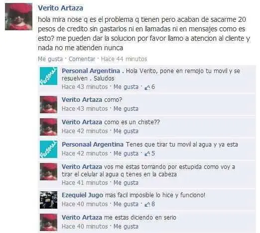 ¡Mirá como "Atiende" Personal Argentina!