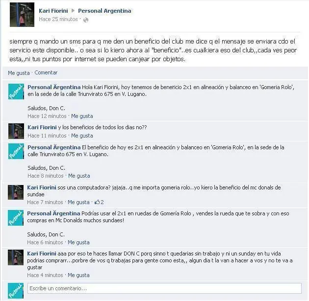 ¡Mirá como "Atiende" Personal Argentina!