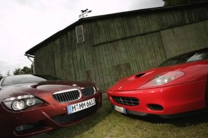 Ferrari 575 M F1 (2002) vs Bmw M6 (2005)
