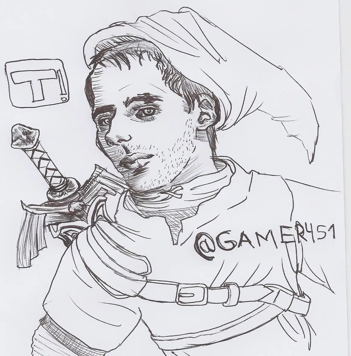 Dibujos y retratos, algunos taringueros caricaturizados