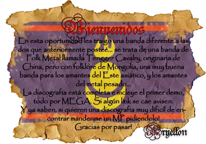 Tengger Cavalry - Discografia [Asian Nomadic Folk Metal]
