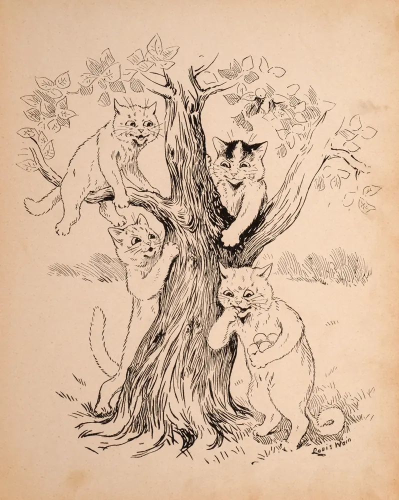 Louis Wain, el artista de los gatos