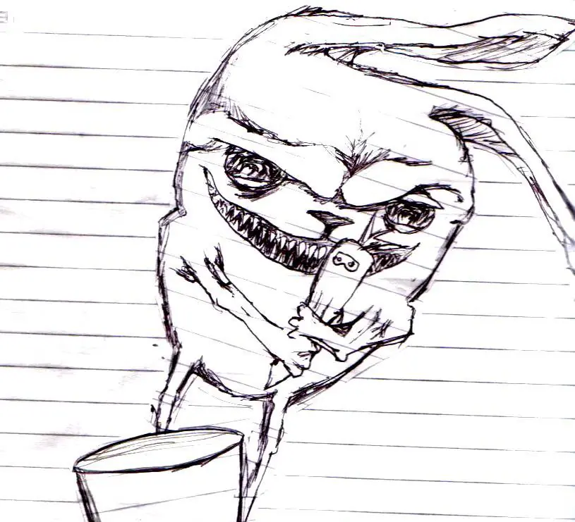 dibujo bizarro, enjoy it! ;)