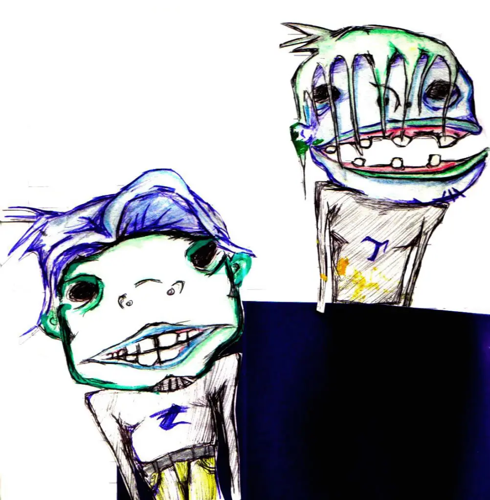 dibujo bizarro, enjoy it! ;)
