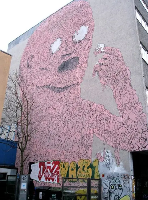 Arte Callejero Bizarro, Excelente!!!