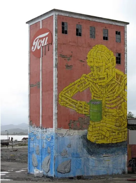 Arte Callejero Bizarro, Excelente!!!