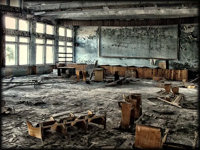 Chernobyl 28 años después del desastre.