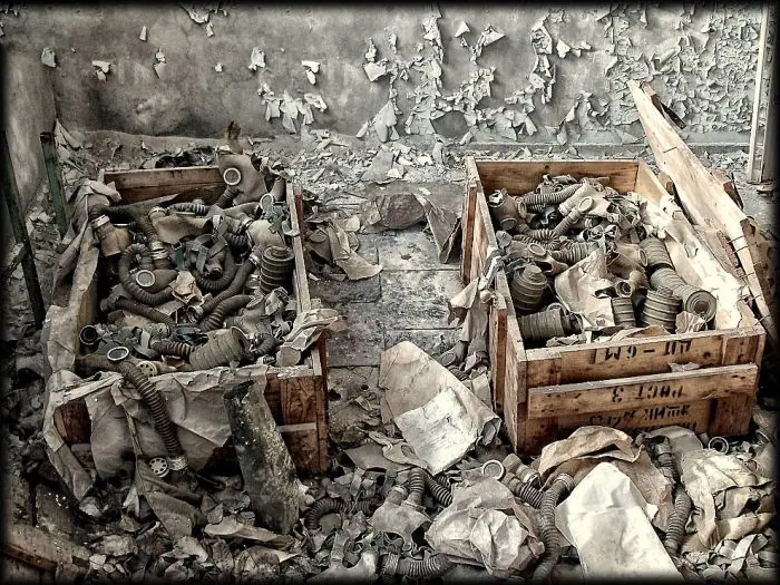 Chernobyl 28 años después del desastre.