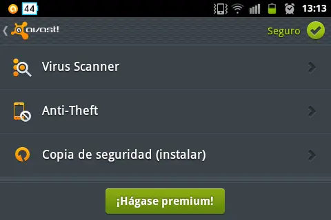 movil android rapido