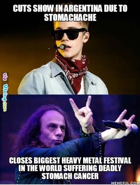 Metaleros tocando pop?