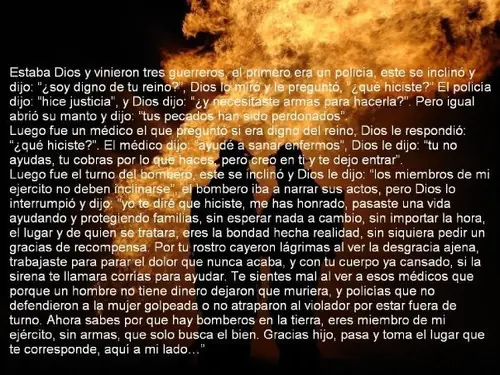 A mis Bomberos queridos