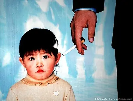 Los niños asmáticos expuestos al humo del tabaco tienen m