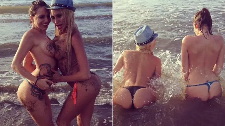 Vicky Xipolitakis y Annalisa Santi