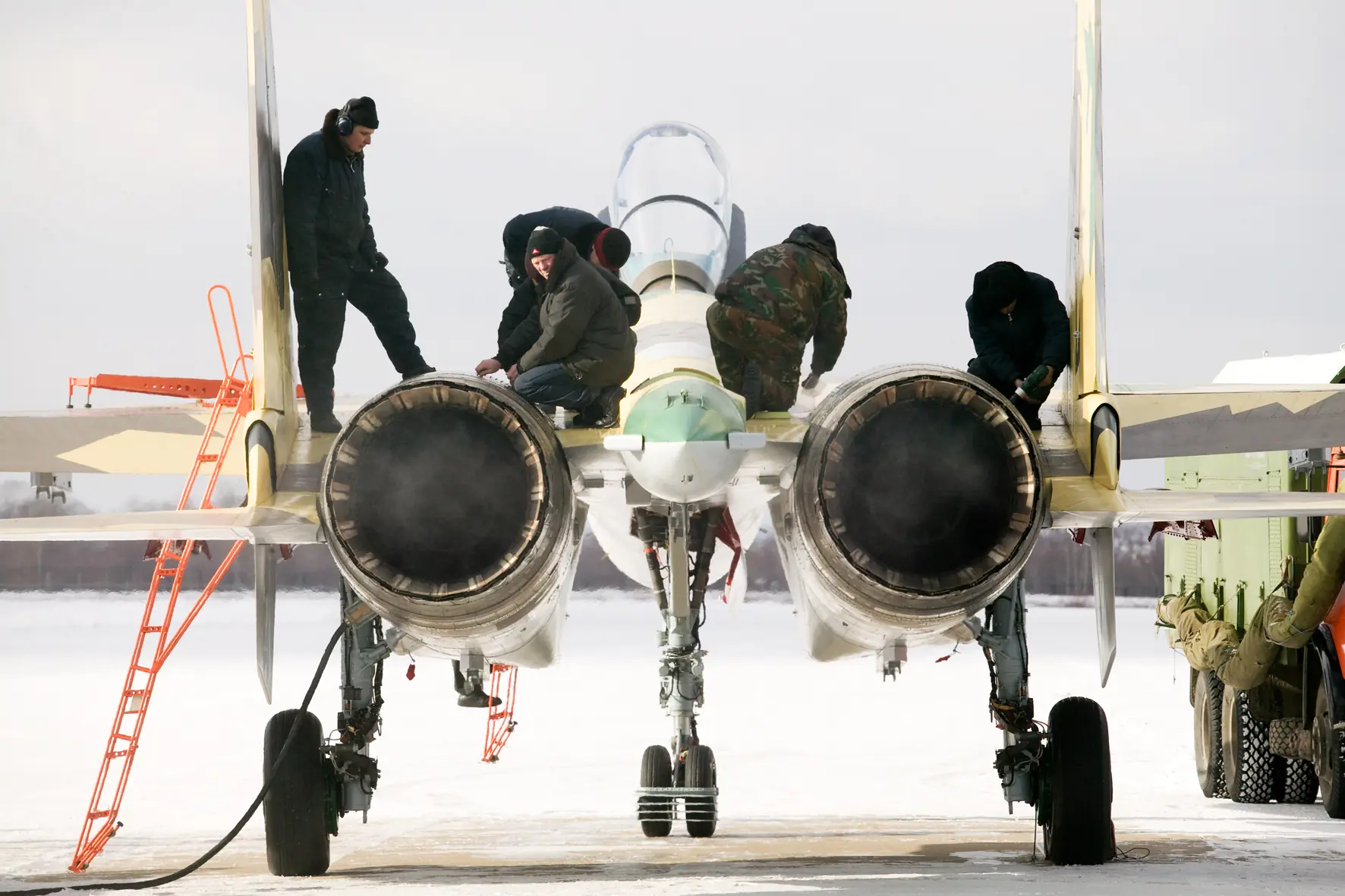 Caza polivalente ruso pesado Sukhoi Su-35