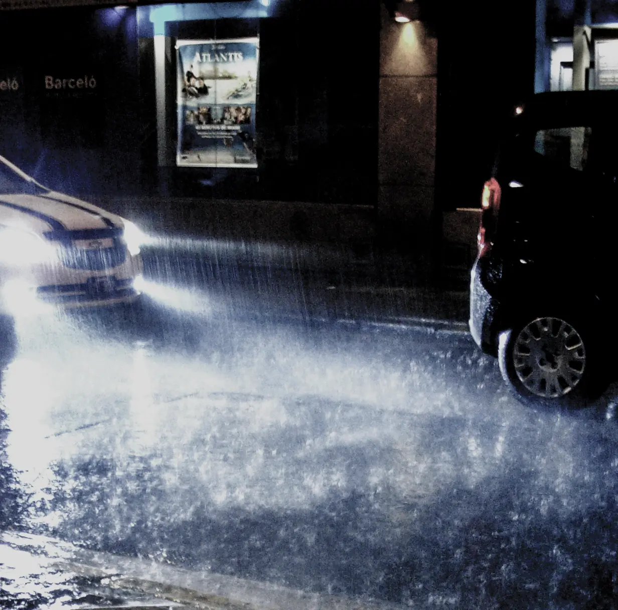 Lluvia en Buenos Aires... Fotos Propias.
