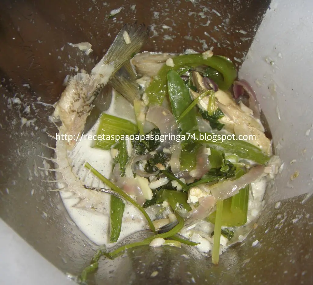 receta paso a paso
